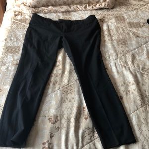 Zara black ankle length dress pants
